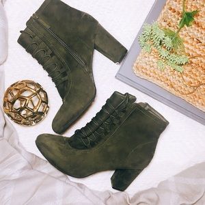 Zip up ankle booties!
